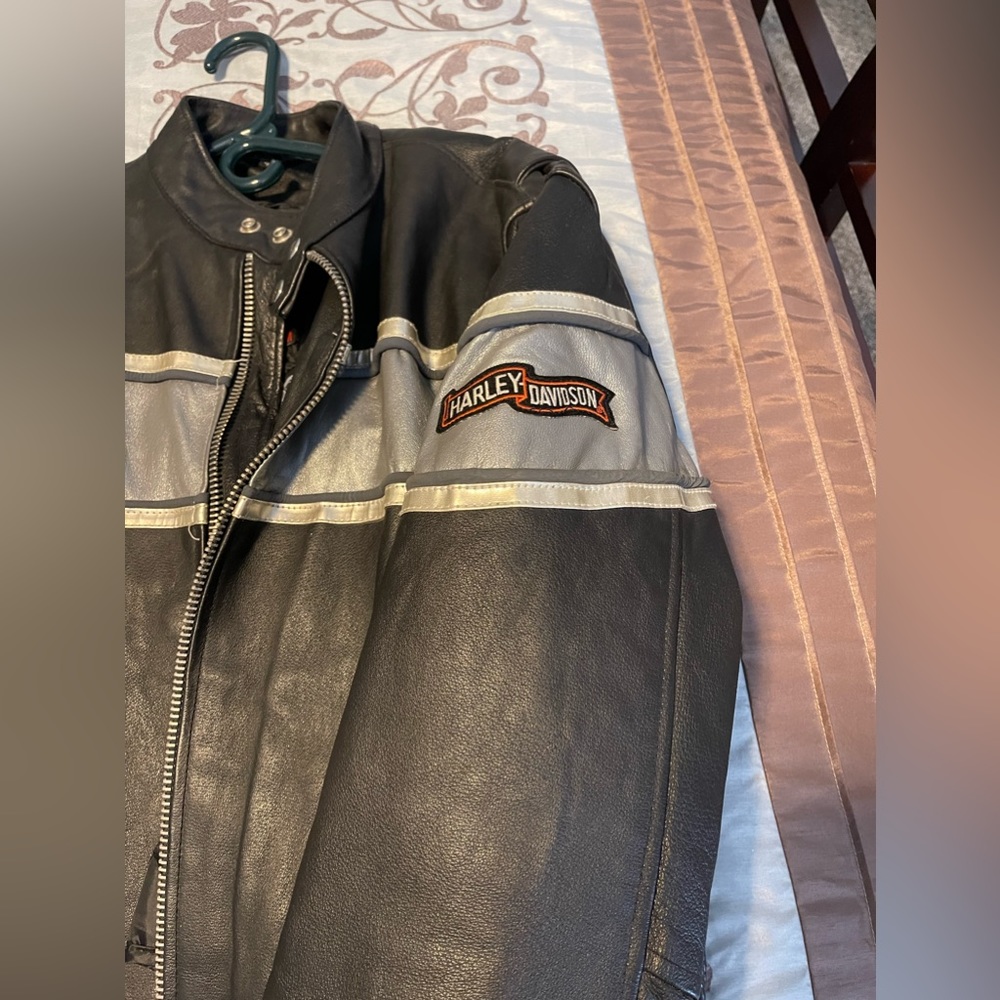 Leather Biker Jacket - Picture 5 of 8